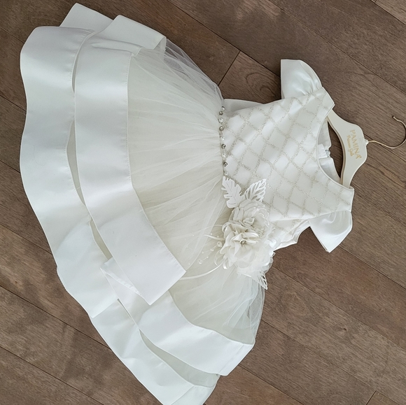 Baptism Girl Dress - 12M - Picture 5 of 5